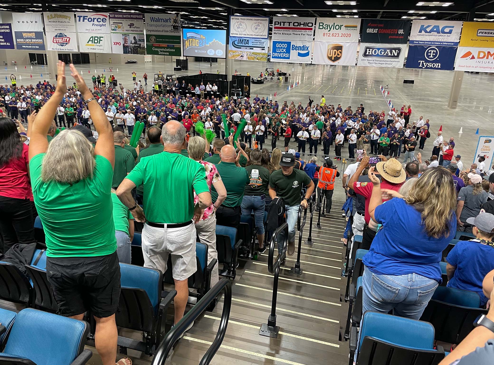 Photo from the 2022 National Truck Driving Championships in Indianapolis, Indiana.